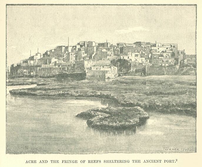 197.jpg Acre and the Fringe of Reefs Sheltering The
Ancient Port 
